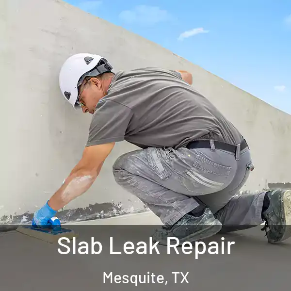  Slab Leak Repair Mesquite, TX
