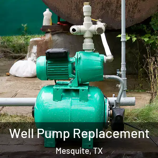  Well Pump Replacement Mesquite, TX